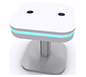 InCharg™ Wireless Charging End Table · MOD-1461 (Rounded Square) w/ Optional RGB Perimeter Lights