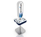 InCharg™ Wireless Power Tower w/ Optional Graphics · Angled Side View