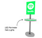 InCharg™ Light Box Charging Stand w/ Optional Graphics & RGB Lighting