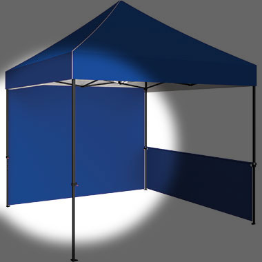 Zoom™ 10′ Tent w/ Full Wall & Half Wall (Tent & Half Wall Sold Separately)
