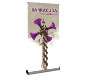Barracuda™ 1200 Retractable Banner Stand • Minimum Graphic Height