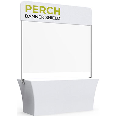 Perch™ 6″ Table Banner Shield