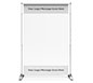 Pegasus™ Banner Shield · 4′ × 6′ w/ Graphic (Front View)