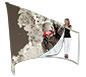 Formulate™ C-Shaped Wall · Pull Pillowcase Graphic Over Entire Frame
