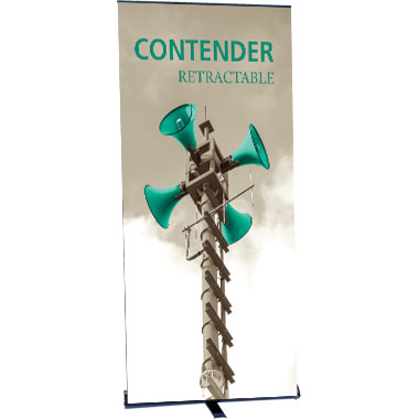Contender™ Mega Retractable Banner Stand