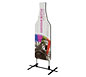 Contour™ Outdoor Sign - Bottle w/ Plate Base · Right Angle View
