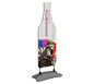 Contour™ Outdoor Sign - Bottle w/ Water Base · Left Angle View