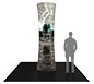 Formulate™ 10′ Cylinder Tower · Front View