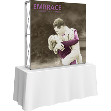 Embrace™ • 2×2 Straight Tabletop Display