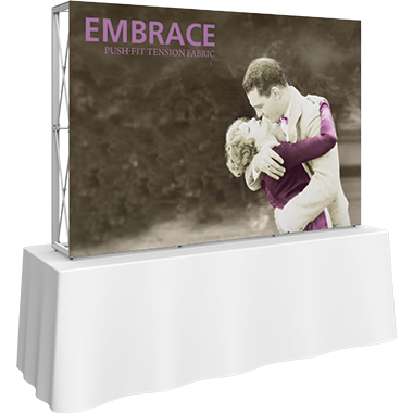 Embrace™ • 3×2 Straight Tabletop Display