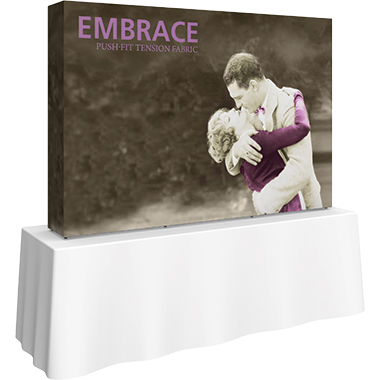 Embrace™ 3×2 Tabletop Display with Full Fitted Graphic