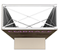 Embrace™ Single Shelf on 1×3 Frame (sold separately) · Top View