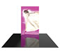 Formulate™ Master 5′ Straight Backlit Display · Front View in a 10′ × 10′ Space
