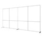 Formulate™ Master 20′ × 10′ Straight Backwall · Right Angle View (Hardware Only)