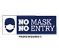 Peel & Stick Wall Signs · Masks Required 3