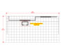 Hybrid Pro™ Modular 20′ Trade Show Exhibit Backwall • Kit 15 · Right Angle View