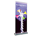 Illumistand™ Backlit Retractable Banner Stand · Left Angle View