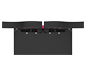 Linear Pro™ Modular Backwall • Kit 27 · Overhead View
