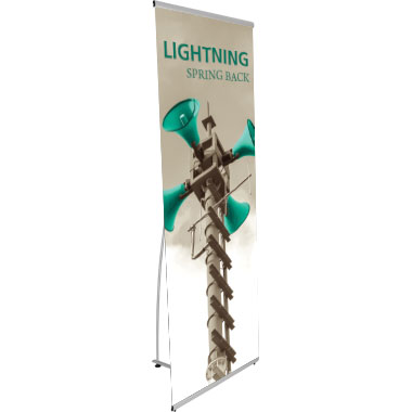 Lightning™ Tension Banner Stand