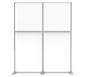 Modulate™ Sneeze Guard Walls · 64.5″ × 78.5″ w/ Plex Top Panels & PVC Bottom Panels