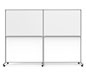 Modulate™ Sneeze Guard Walls · 92″ × 64.5″ w/ Plex Top Panel & PVC Bottom Panel