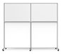 Modulate™ Sneeze Guard Walls · 92″ × 78.5″ w/ Plex Top Panel & PVC Bottom Panel