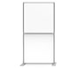 Modulate™ Sneeze Guard Walls · 33″ × 64.5″ w/ Plex Top Panel & PVC Bottom Panel