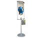 Observe™ Deluxe Sign Stand · Left Angle View