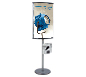 Observe™ Deluxe Sign Stand · Front View