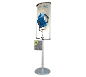 Observe™ Deluxe Sign Stand · Right Angle View