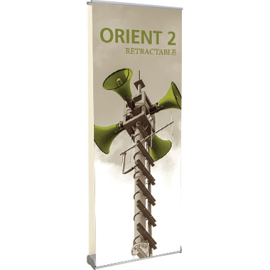 Orient™ Retractable Banner Stand