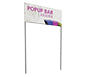 Popup Bar™ Large Header (Sold Separately) · Left Angle View