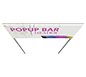 Popup Bar™ Large Header (Sold Separately) · Top View
