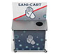 Popup™ Sani-Cart • Large · Front View From Above