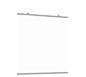 Poster Snapper™ Hanging Sneeze Guards 30″w × 30″h · Left Angle View
