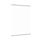 Poster Snapper™ Hanging Sneeze Guards 36″w × 48″h · Left Angle View