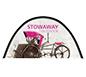 Stowaway™ Large Outdoor Sign · Front View