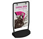 Swing™ Outdoor Sign · Left Angle View