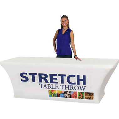 Stretch Dye-Sub Table Throws