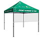 Zoom™ Tent Banner Shield (10′ Economy Tent sold separately) · Left Angle View
