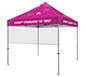 Zoom™ Tent Banner Shield (10′ Standard Tent sold separately) · Right Angle View