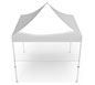 Zoom™ Tent Banner Shield (10′ Standard Tent sold separately) · Front View From Above