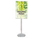 Trappa Post™ 7 Sign Stand · Front View