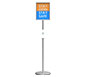 Trappa™ Post Sanitizer Stand · Front View