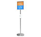 Trappa™ Post Sanitizer Stand · Right Angle View