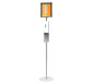 Trappa™ Steel Sanitizer Stand · Right Angle View (Portrait Orientation)