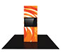 Vector Frame™ Modular Backlit Monitor Tower 01 · Front View