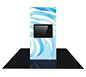 Vector Frame™ Modular Backlit Monitor Tower 02 · Front View