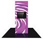 Vector Frame™ Modular Backlit Monitor Tower 04 · Front View