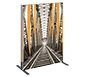 Vector Frame™ Light Box R-01 Tension Fabric Sign · Left Angle View